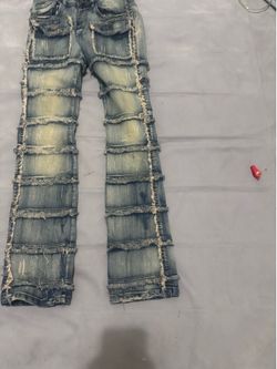 Stacked jeans