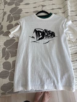 Dior White Graphic Logo T-Shirt