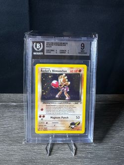 Rocket’s Hitmonchan Holo BGS 9