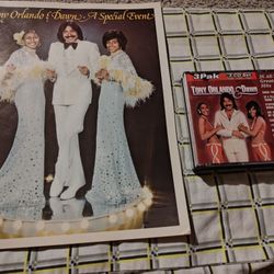 Tony Orlando & dawn 3 disc cd + special event vintage magazine . Oop rare out of print