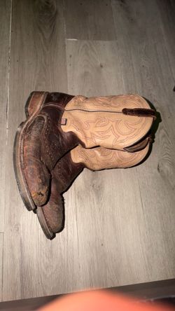 double H western steel toe size 9