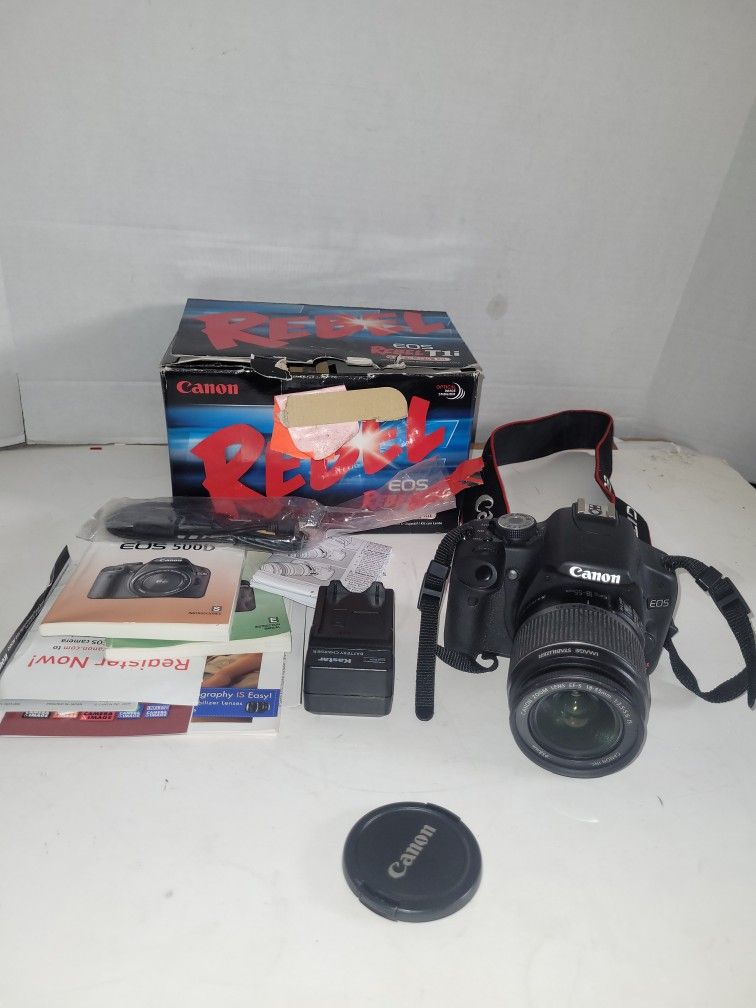 Canon EOS Rebel T1i ds126231 Camera W/ Lens
