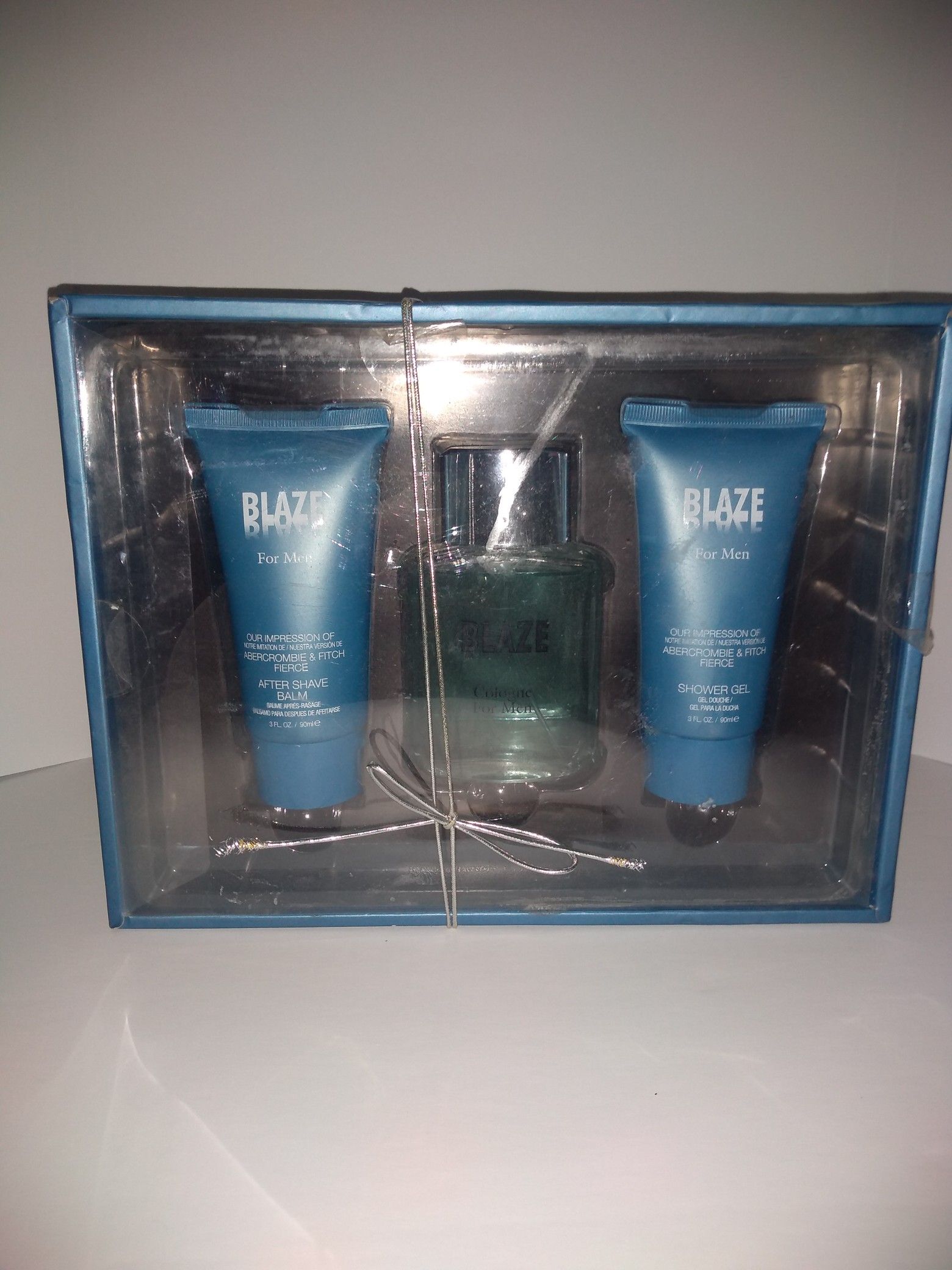 Fragrance Blaze Cologne Gift Set Compare To Abercrombie & Fitch Fierce