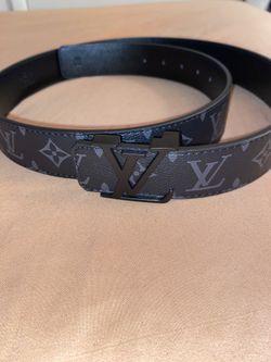 Black Louis Vuitton Belt