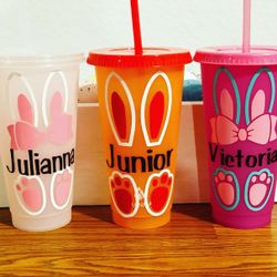 Customized Easter Color Changing Cups