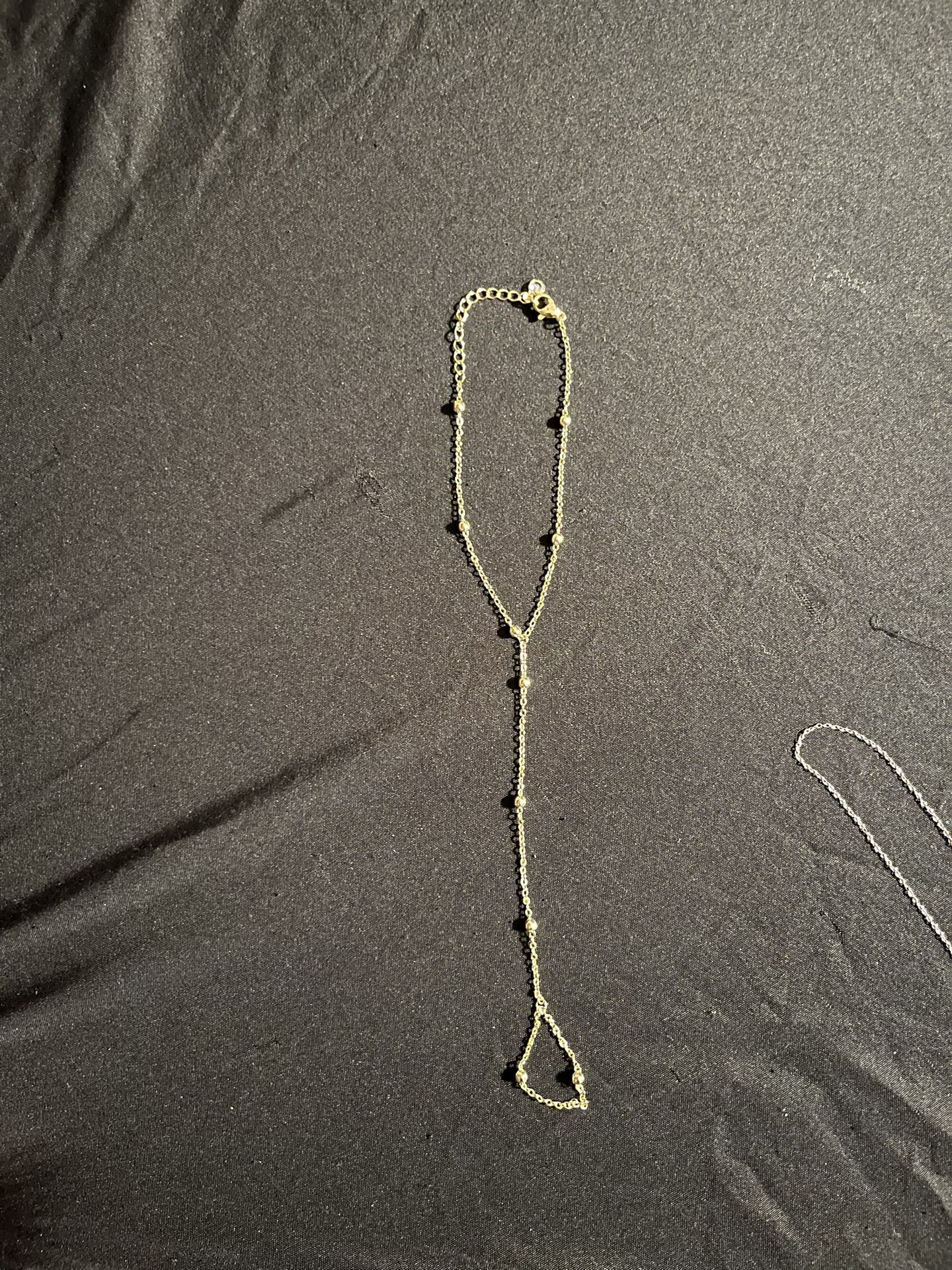 Anklet And Toe Ring Chain