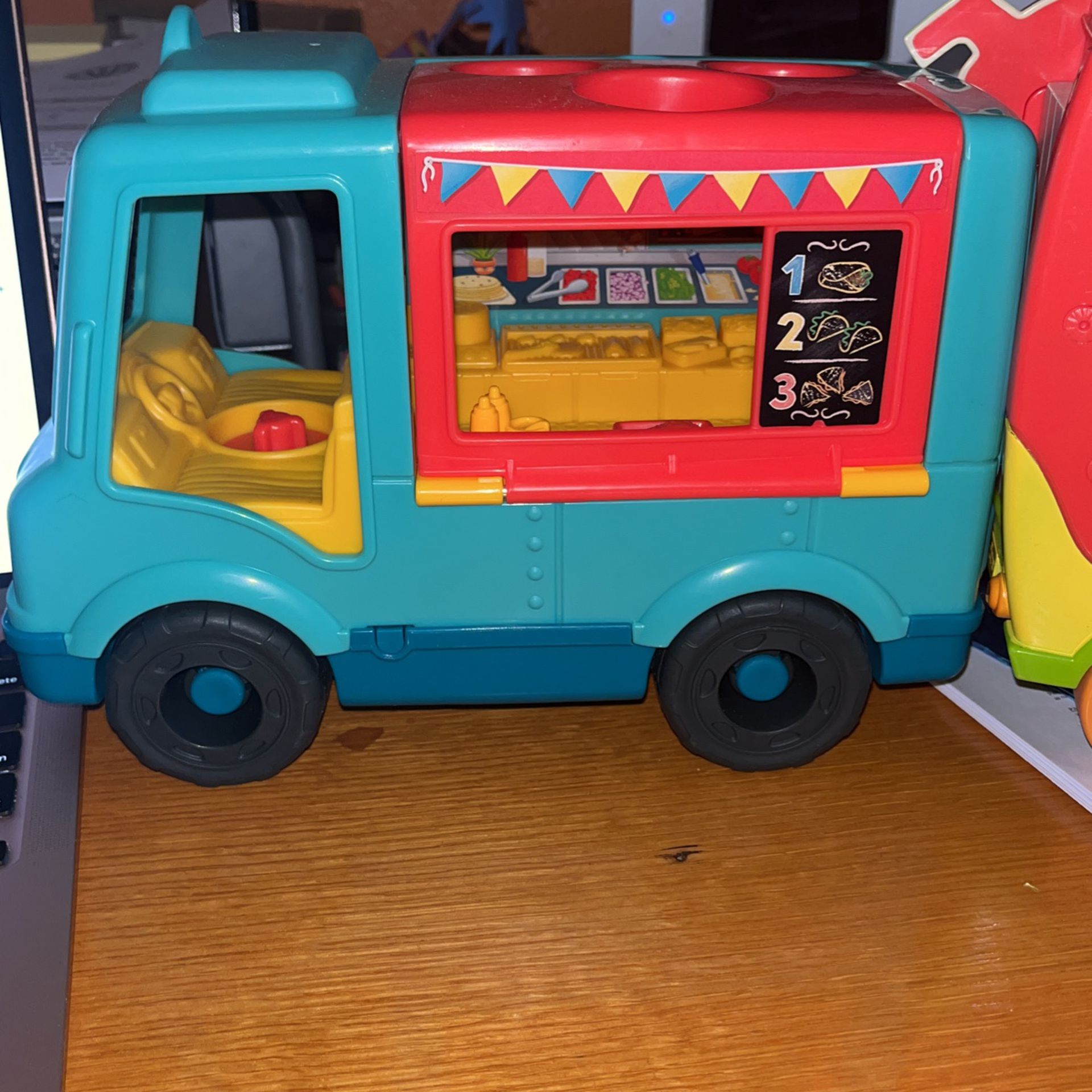 Lot Of Food Truck Toys 