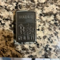 Madrid Spain, Vintage Lighter 