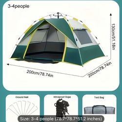 3-4 People Camping Tent