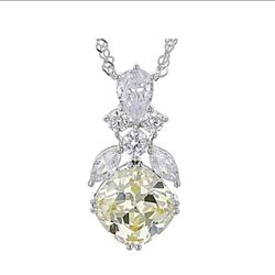 Bella Luce® canary and cz necklace