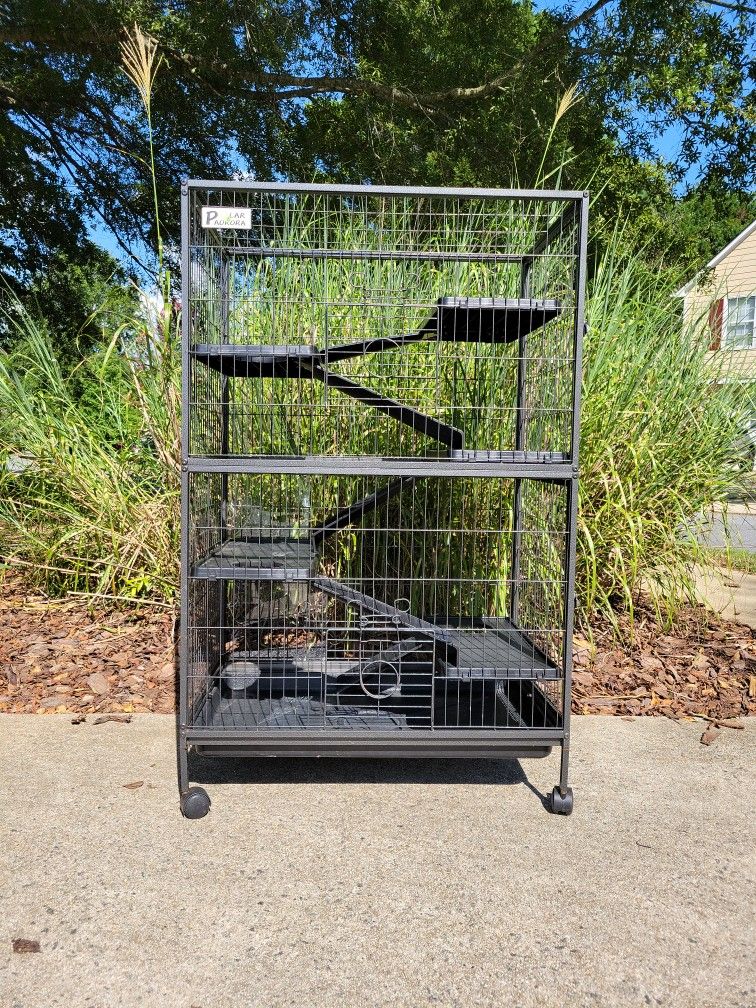 Polar Aurora Cage For Ferrets, Rabbits, Chinchillas, Large Rats