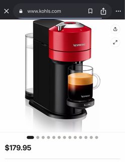 Nespresso coffee machine