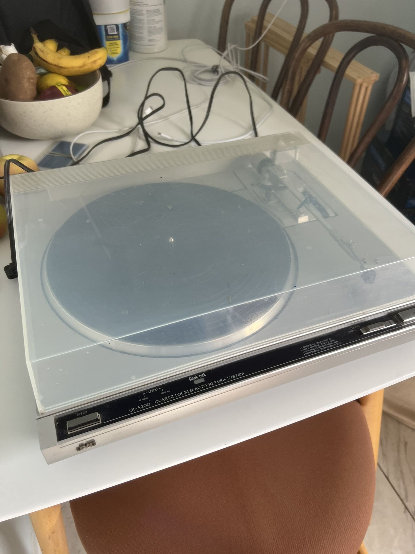 JVC Turntable W/ Good Stylus