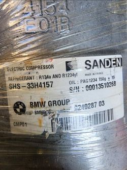 Bmw 3 Series Activehybrid Ac Compressor