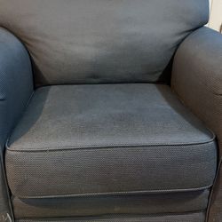 Flexsteel Chair With Ottoman and Loveseat