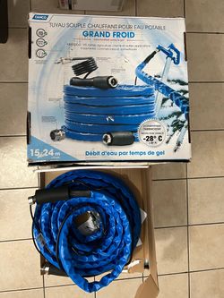 Camco 50-Foot RV Heated Water Hose, Certified for Drinking Water & Lead-Free