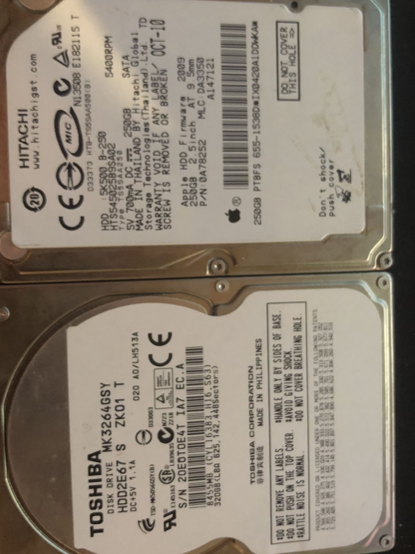 hard drive and processor