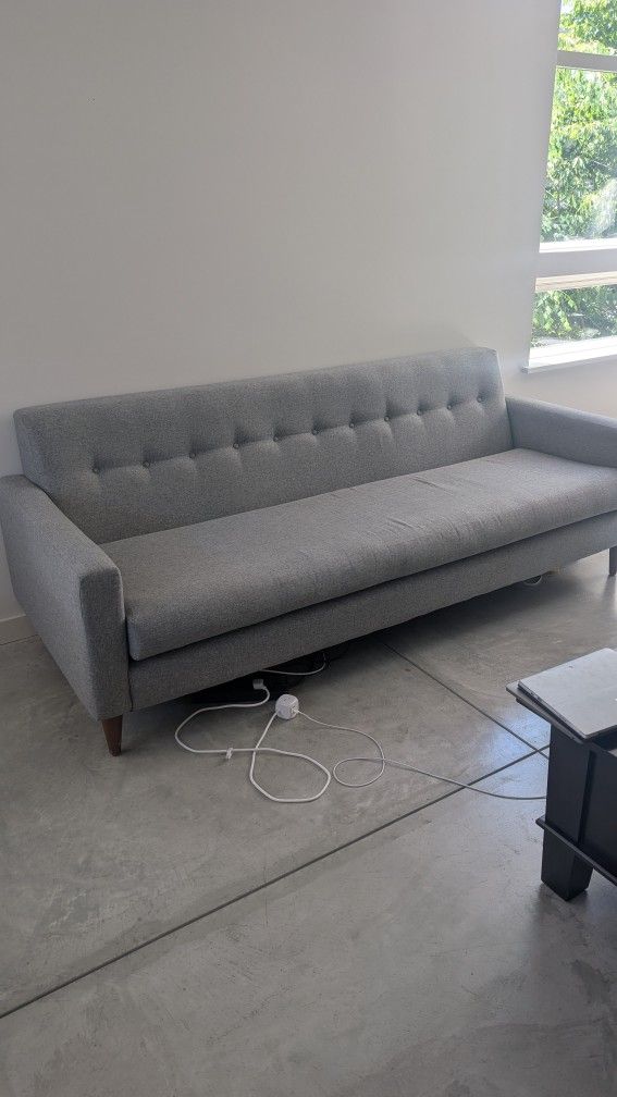 90" Mid Century Modern Sofa