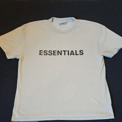 Fear Of Good Essential T-shirt Men’s Color Cream/Beige Y2K Streetwear