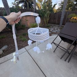 Elephant Baby Mobile for Crib