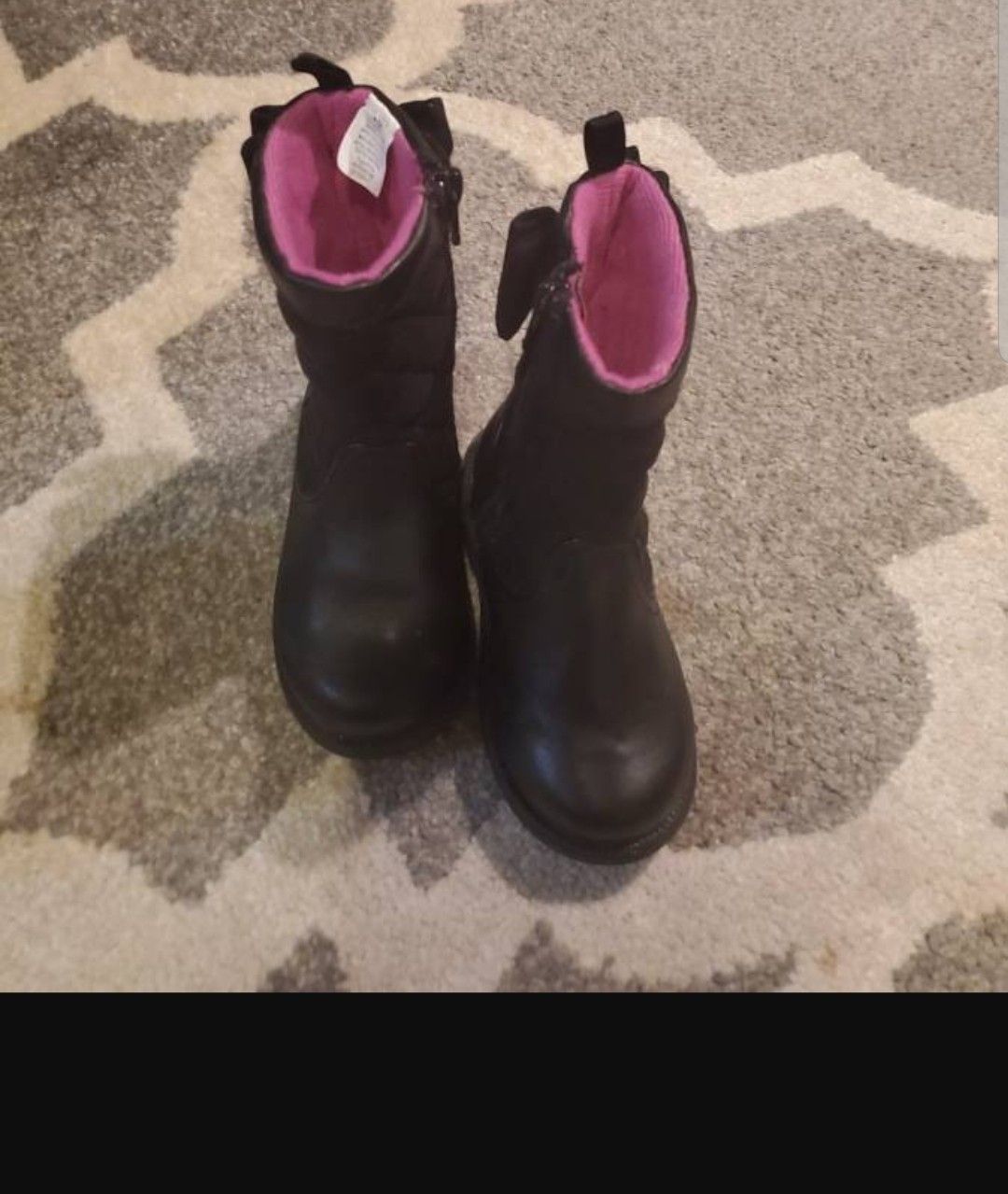 Girls toddler boots