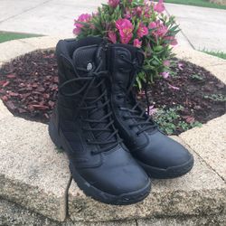 Womens Leather Upper Work Boots