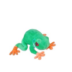 Mary Meyer Rainforest Alliance Green Realistic Tree Frog Plush with hard eyes