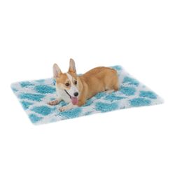 PJYuCien Fluffy Fleece Calming Pet Throw Blanket, Super Soft and Warm for Indoor Cats and Dogs, Medi