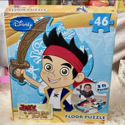 Disney jake & the neverland pirates floor puzzle