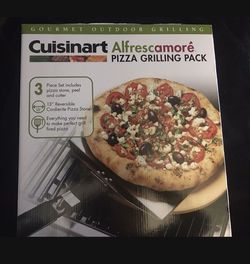 Cuisinart Alfrescamore Pizza Grilling Pack New Never Used