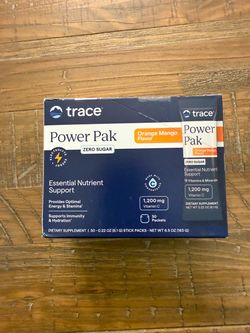 Trace Minerals Power Pak Electrolyte Vitamin C 30 Pack – Multiple Flavors – New