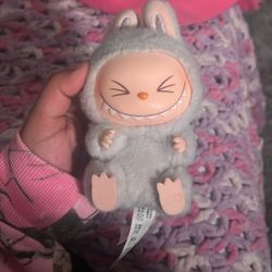 Grey Labubu Have A Seat Series