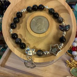 Obsidian Fox 🦊 Bracelet