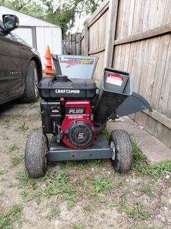 Wood chipper.