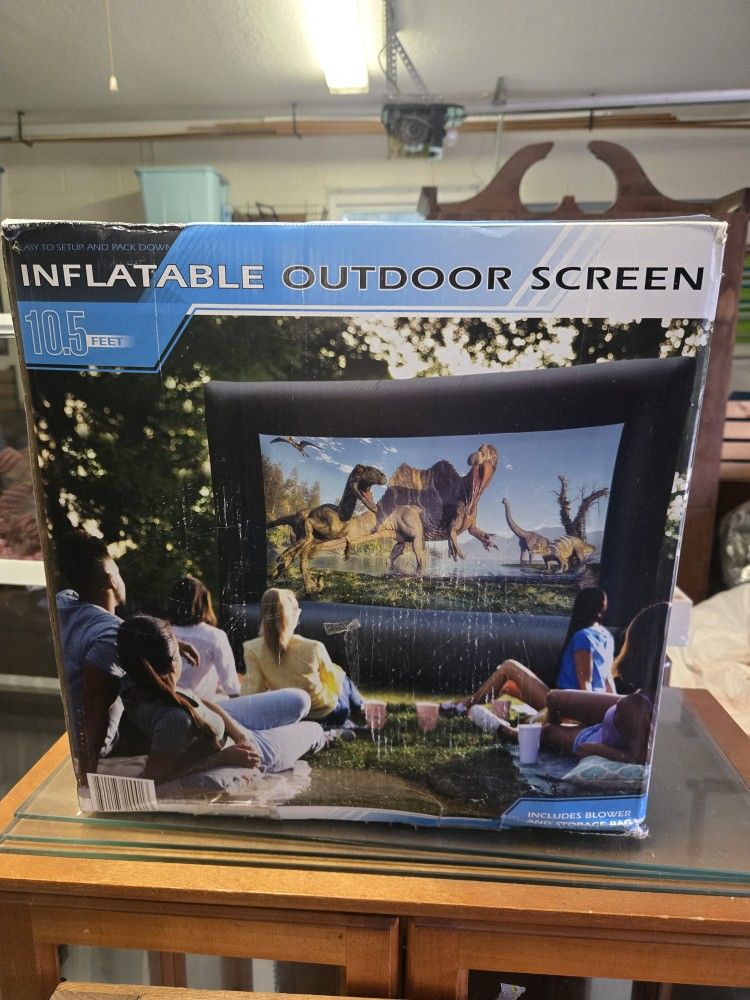 Inflatable Movie Screen Brand New In Box