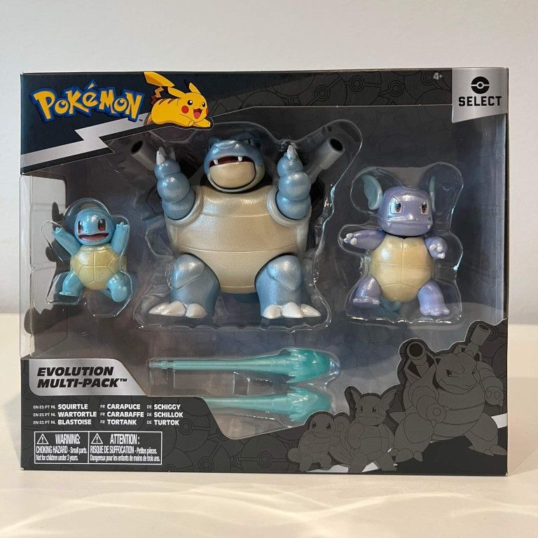 Figurine - Pokemon - Pack Evolution Carapuce - POKEMON