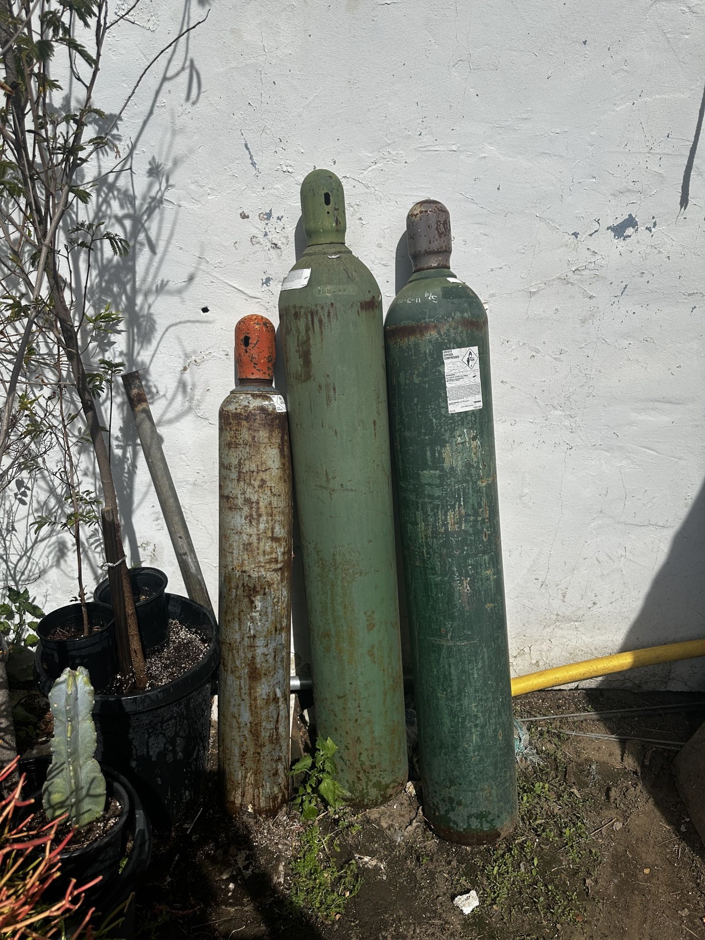 Tanque De Oxígeno Están Llenos