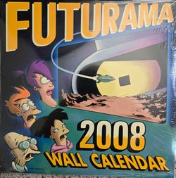 Futurama 2008 Wall Calendar