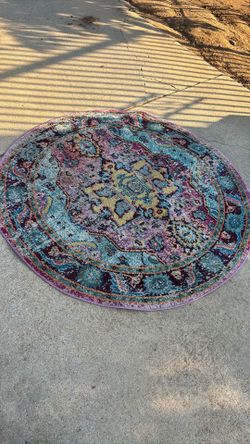 BOHO ROUND RUG