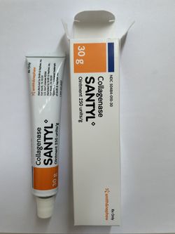 Collagenase Santyl Ointment 250units/g 