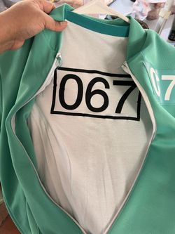 Squid Games Costume Set! Pants, Shirt, Sweater
