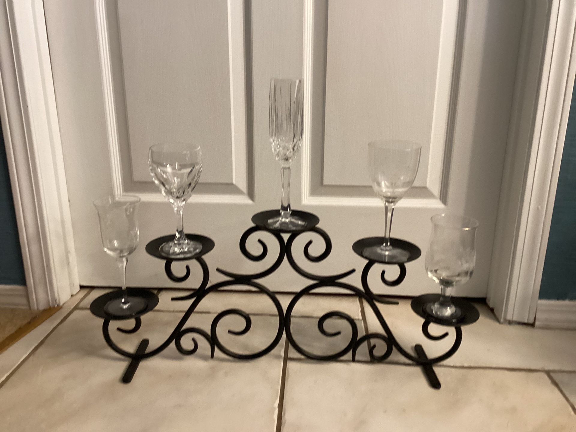 Wrought Iron Centerpiece