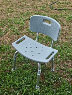 Adjustable Shower Chair with Back