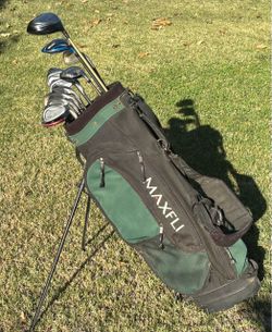 King Cobra II golf set (Driver+adj.3-4w+hybrid+Driving iron+3i-pw+sw+putter+stand bag)