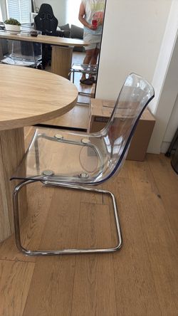 Clear chairs