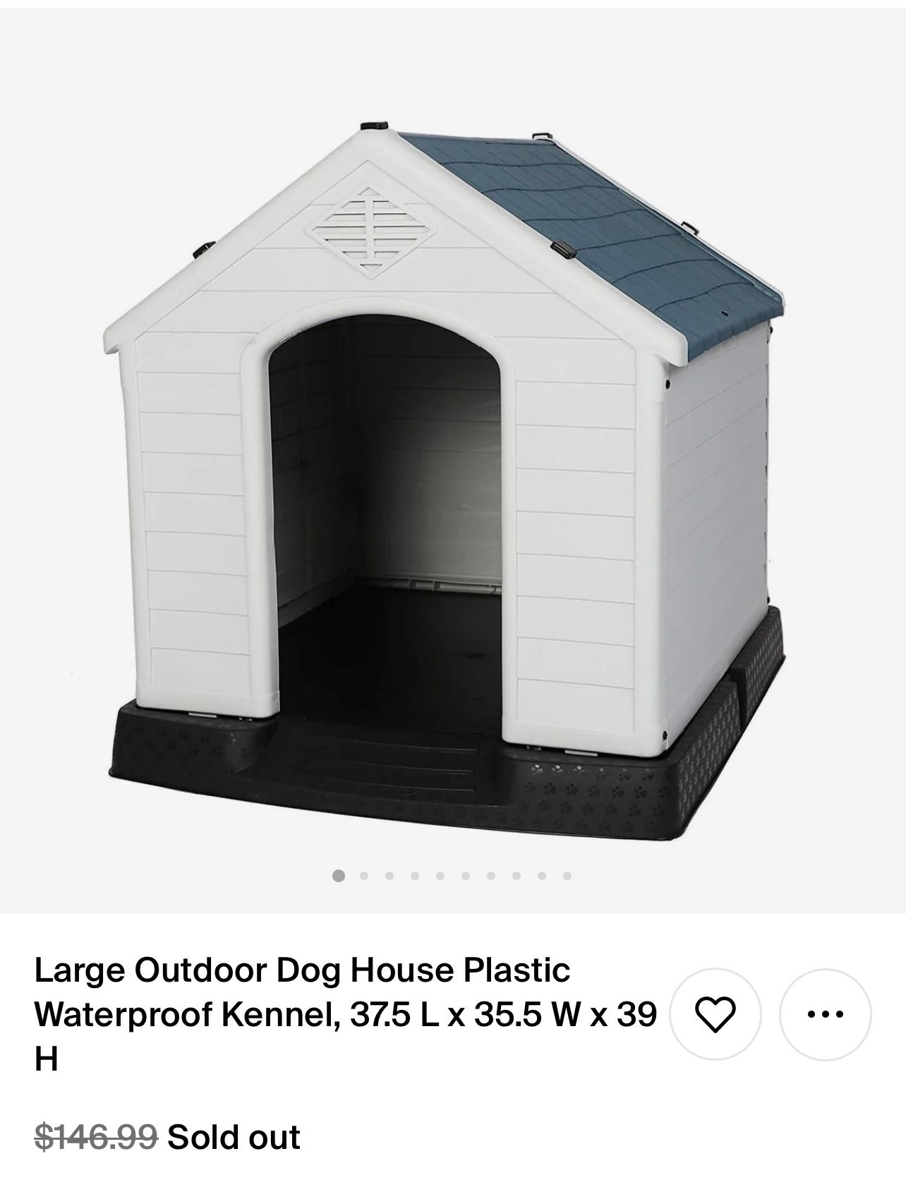 New Dog House In Box