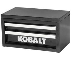 Kobalt Mini 10.83-in W x 5.91-in H Friction 2-Drawer
Black Steel Tool Box