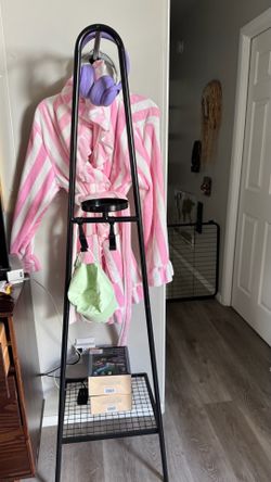 IKEA wall-mounted clothing rack