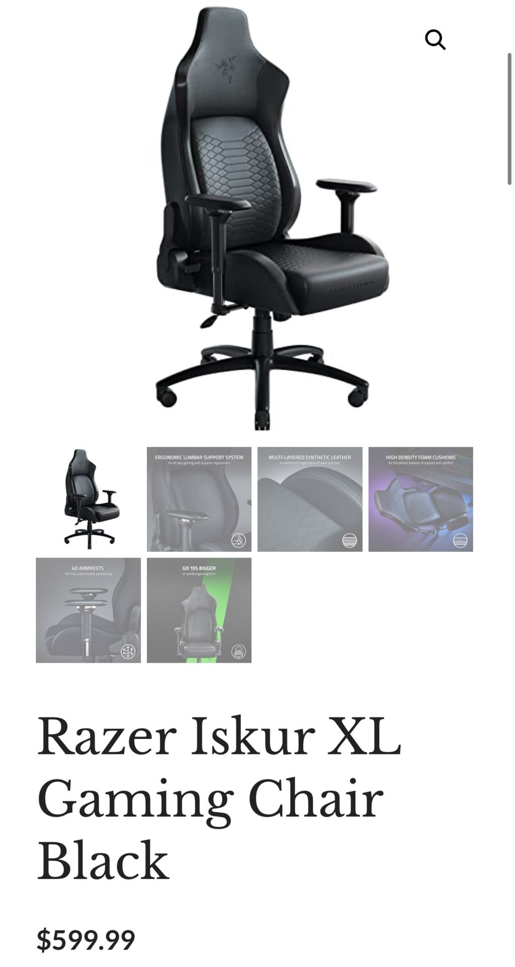 Gaming Chair Razer