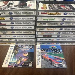 Sega Saturn Game Lot (19)